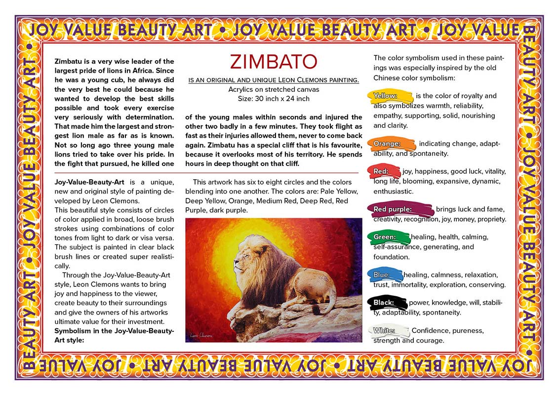 Leon Clemons Certificate of authenticity