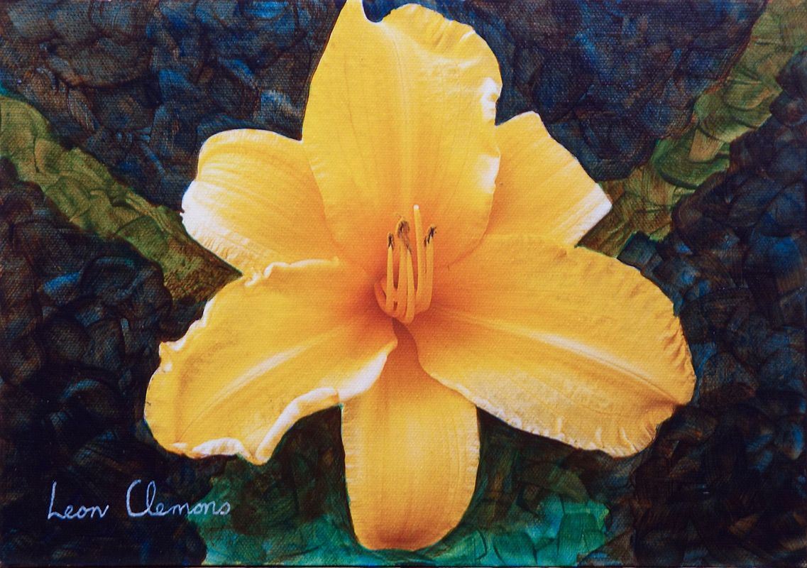 Leon's super realistic artwork - Lilly 1