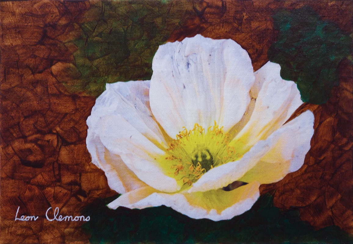 Leon's super realistic artwork - Poppy 1