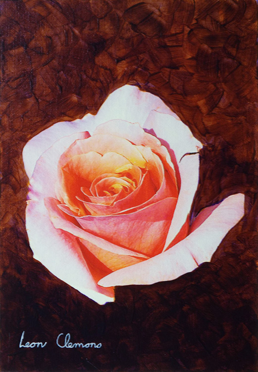 Leon's super realistic artwork - Rose 4