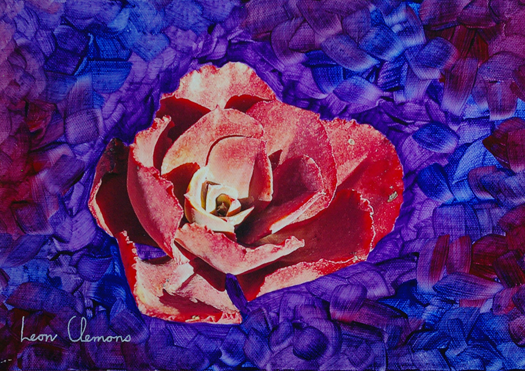 Leon's super realistic artwork - Succulent 1