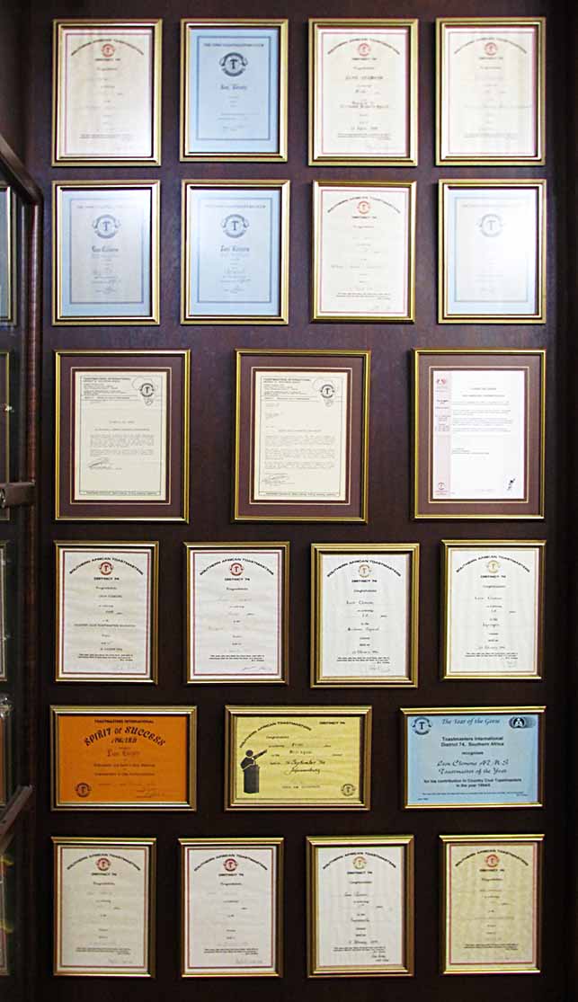 Leon Clemons DTM awarded