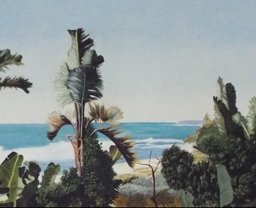 Leon Clemons realistic art - Margate Seascape